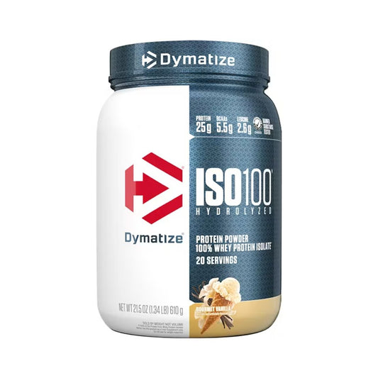 DYMATIZE ISO100 Protein Powder - Gourmet Vanilla