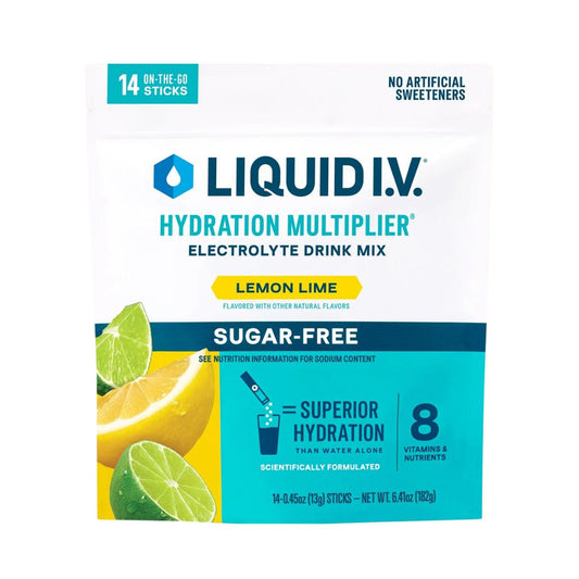 LIQUID I.V. Hydration Multiplier Sugar-Free Drink Mix - Lemon Lime