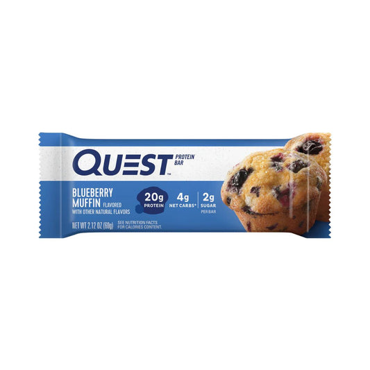 QUEST NUTRITION Protein Bar - Blueberry Muffin - Pack of 12