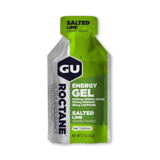 GU ROCTANE Energy Gel - Salted Lime - Pack of 24