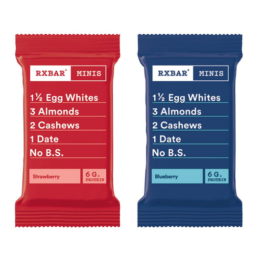 RXBAR Mini Protein Bar - Strawberry & Blueberry - Pack of 24