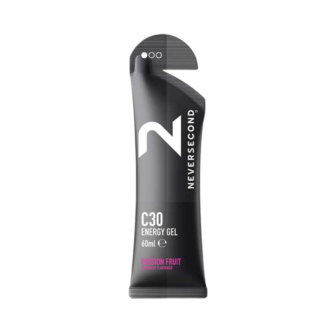 NEVERSECOND C30 Energy Gel - Passion Fruit - Pack of 12