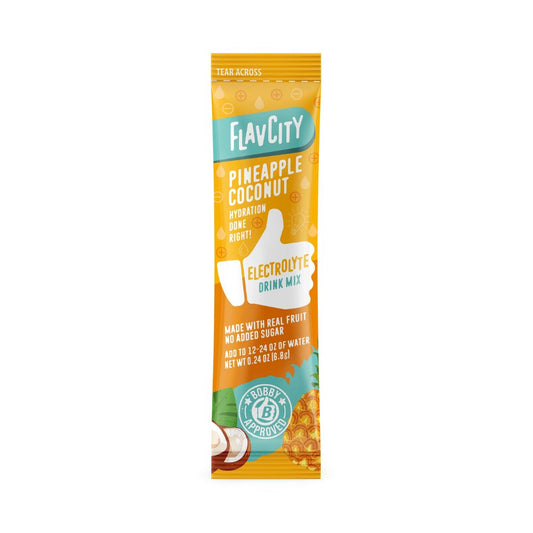 FLAVCITY Electrolyte Mix - Pineapple Coconut - Pack of 28