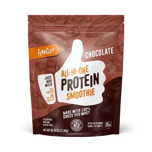 FLAVCITY Protein Smoothie - Chocolate - 20 Servings