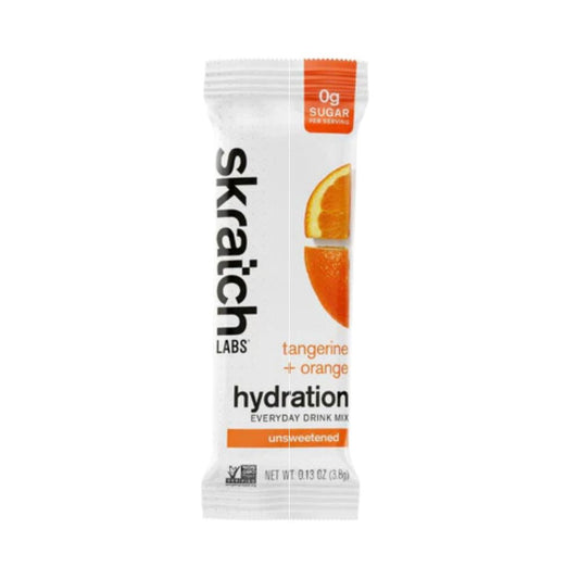 SKRATCH LABS Unsweetened Hydration Everyday Drink Mix - Tangerine + Orange

- Pack of 15