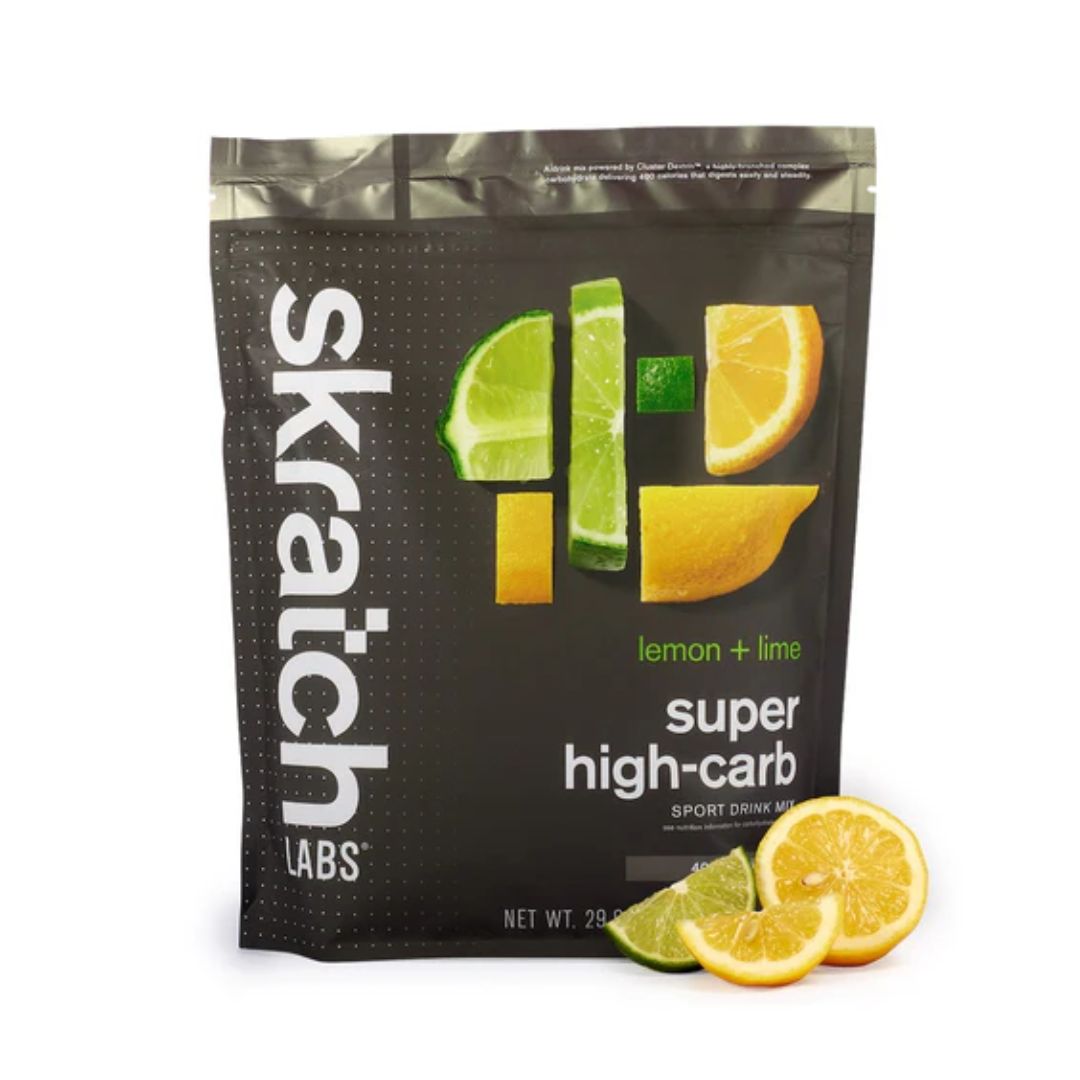 SKRATCH LABS Super High-Carb Sport Drink Mix - Lemon + Lime - 8 Servings