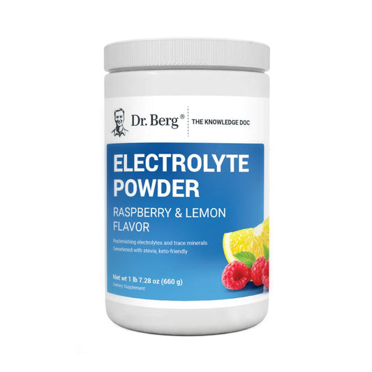 DR. BERG Electrolyte Powder - Raspberry Lemon