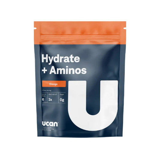 UCAN Hydrate + Aminos Drink Mix Bag - Orange - 20 Servings