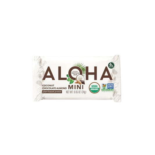 ALOHA Mini Protein Bar - Coconut Chocolate Almond - Pack of 12