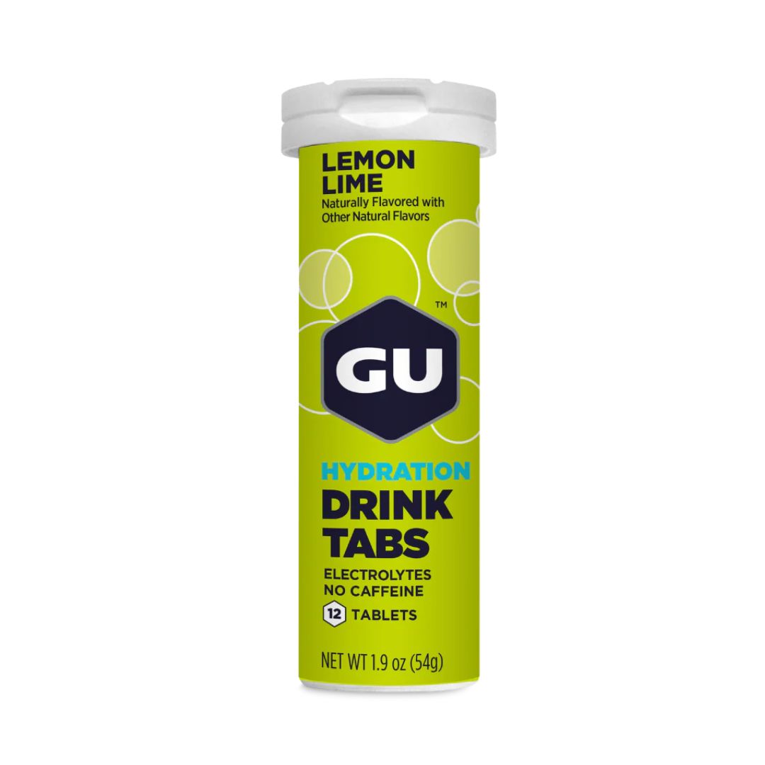 GU Hydration Drink Tabs - Lemon Lime - Pack of 4