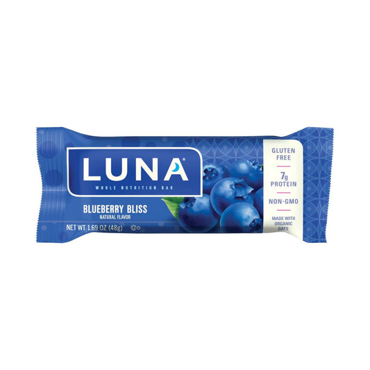 LUNA Nutrition Bar - Blueberry Bliss - Pack of 15