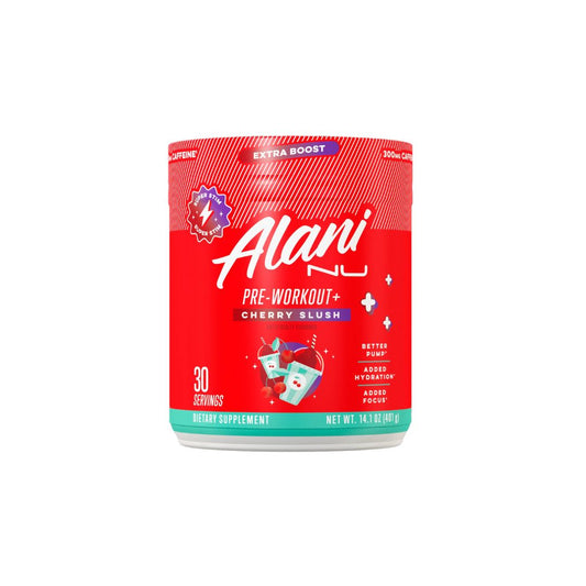 ALANI NU Pre-Workout+ - Cherry Slush - 30 Servings