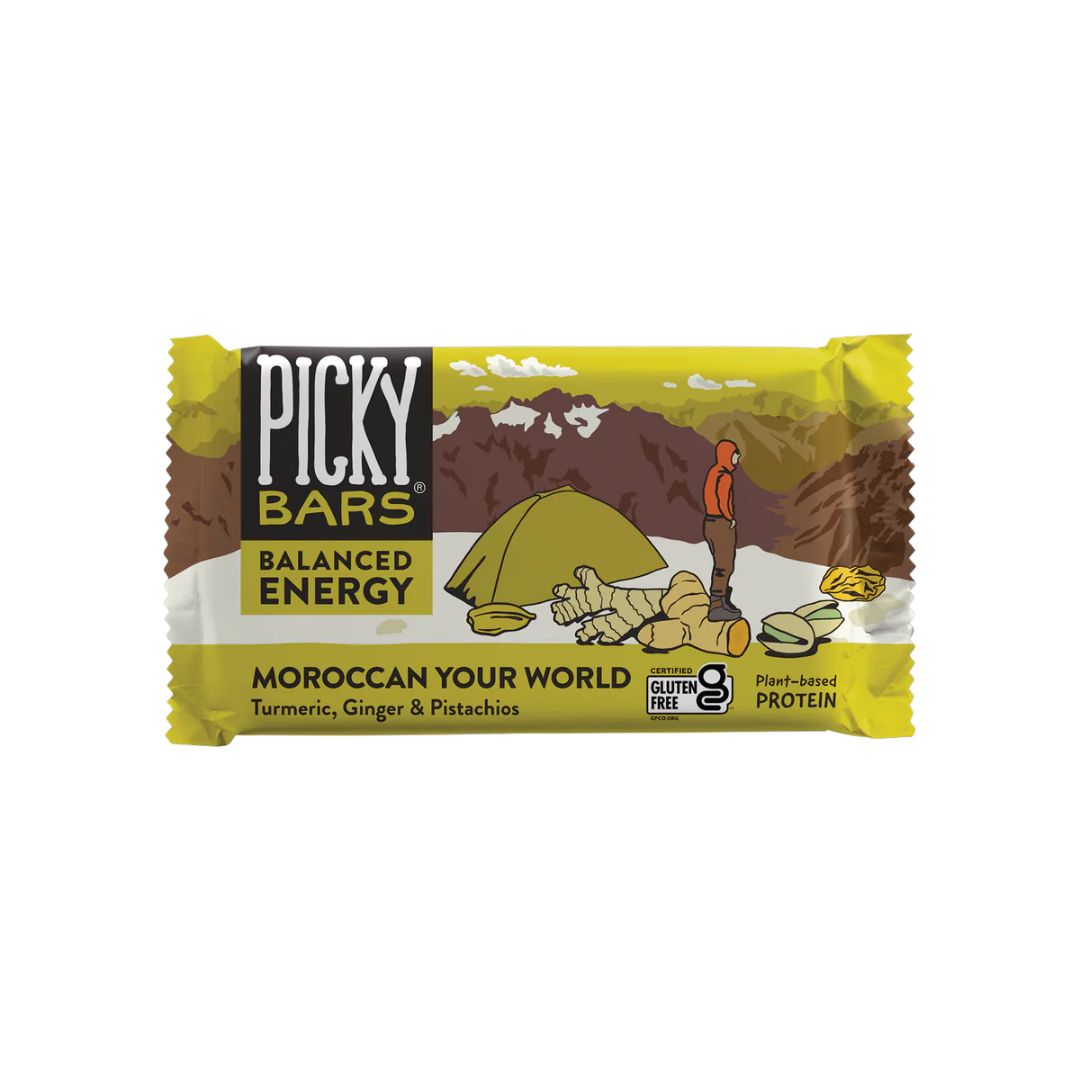 PICKY BARS Protein Bar - Moroccan Your World - Pack of 10