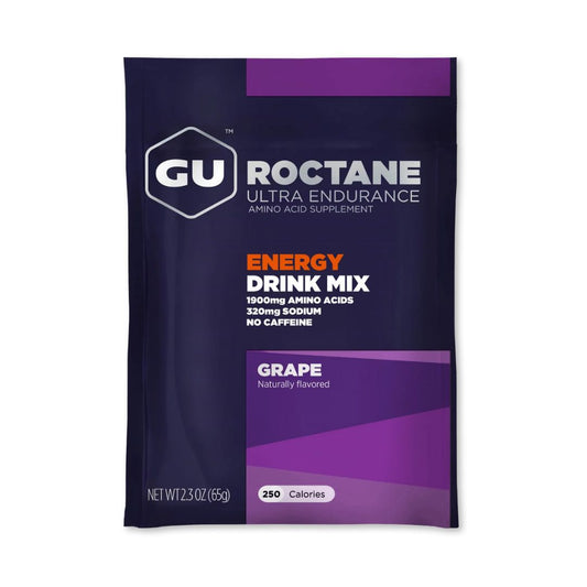 GU ROCTANE Energy Drink Mix - Grape - Pack of 10