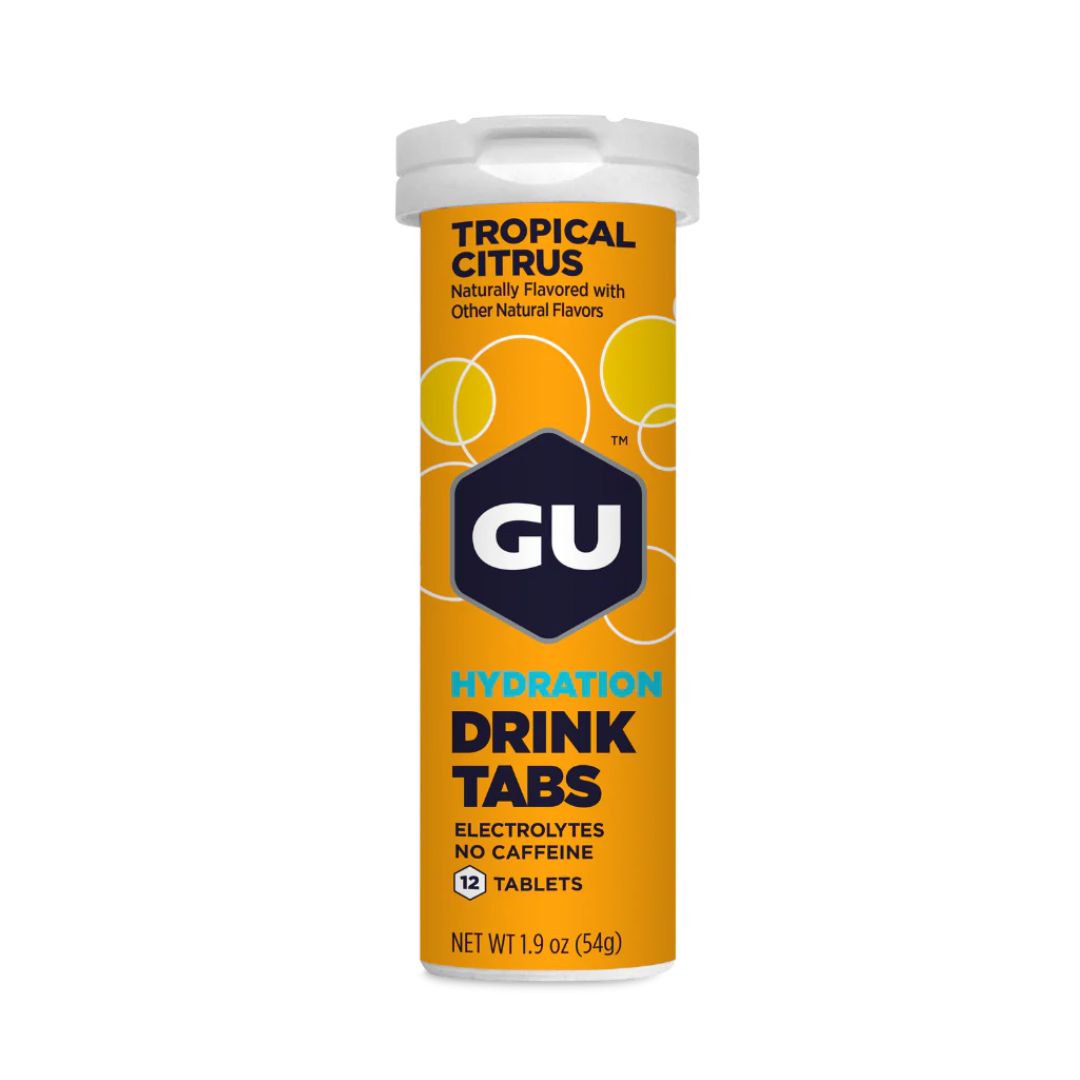 GU Hydration Drink Tabs - Tropical Citrus - Pack of 4