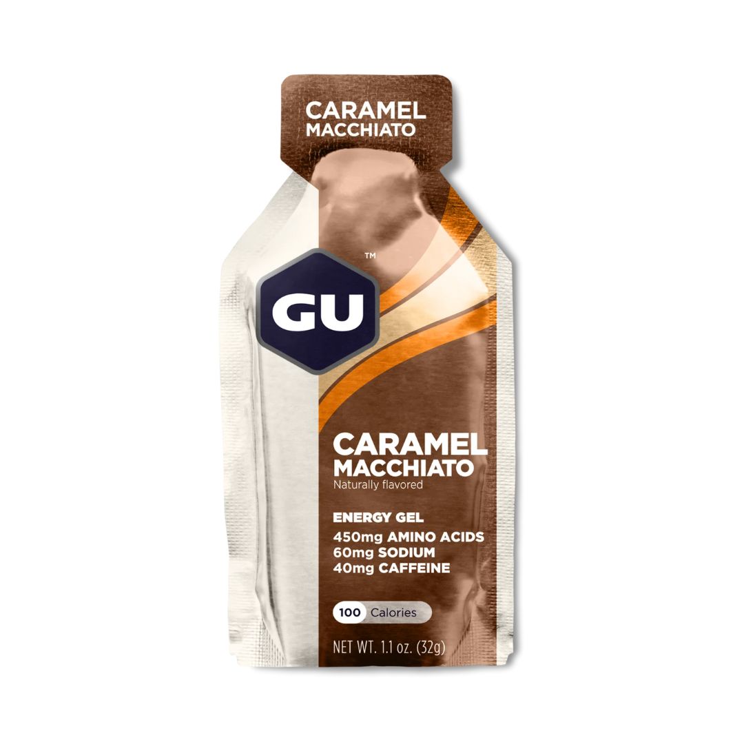 GU Original Energy Gel - Caramel Macchiato - Pack of 8