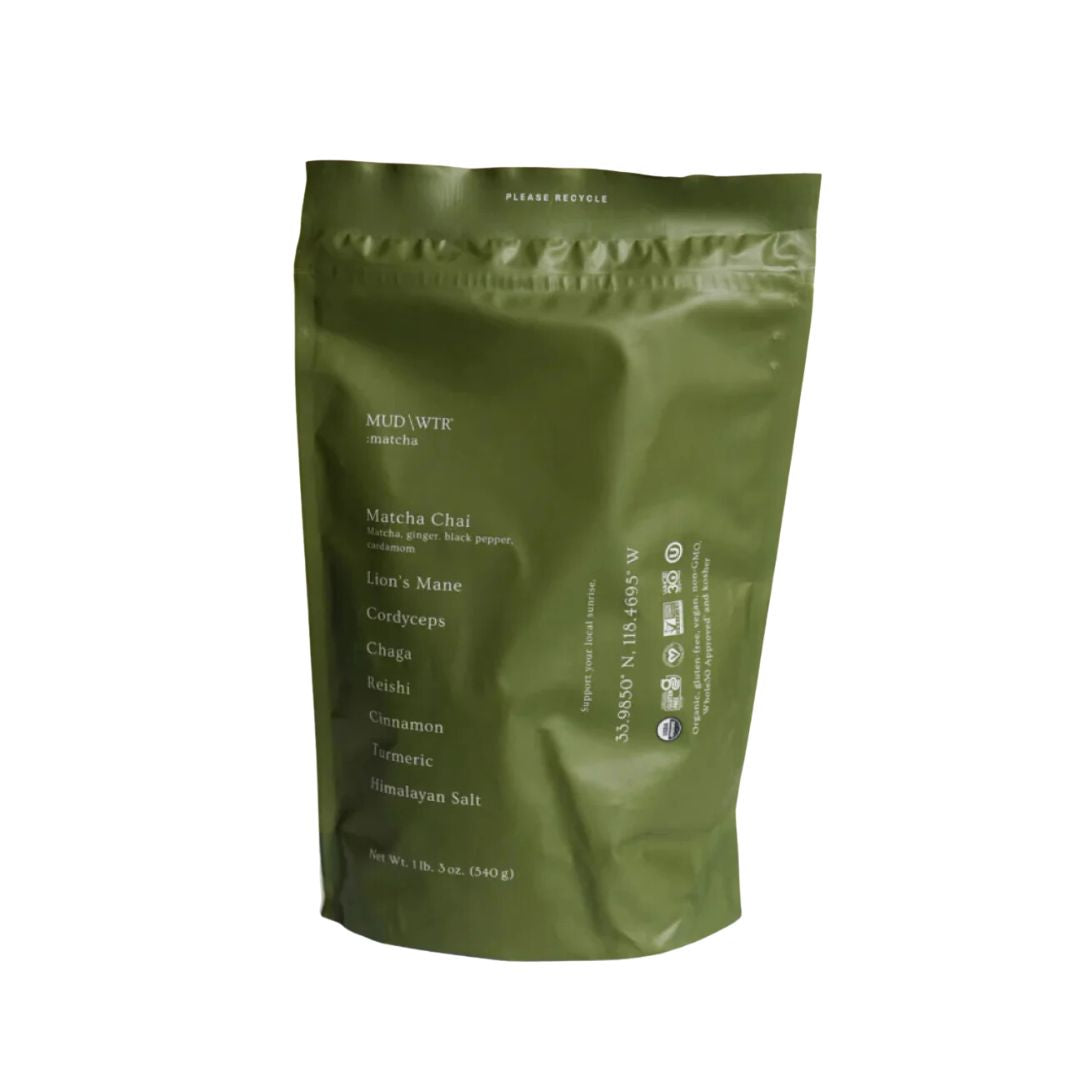 MUD\WTR Matcha Drink Mix - Matcha - 90 Servings