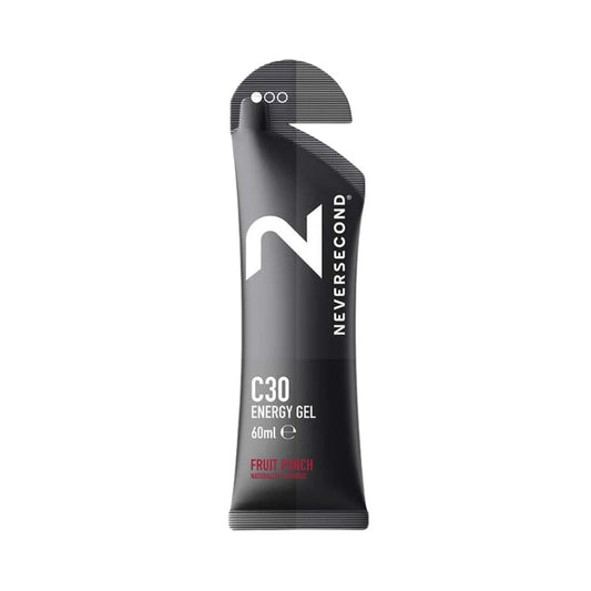 NEVERSECOND C30 Energy Gel - Fruit Punch - Pack of 12