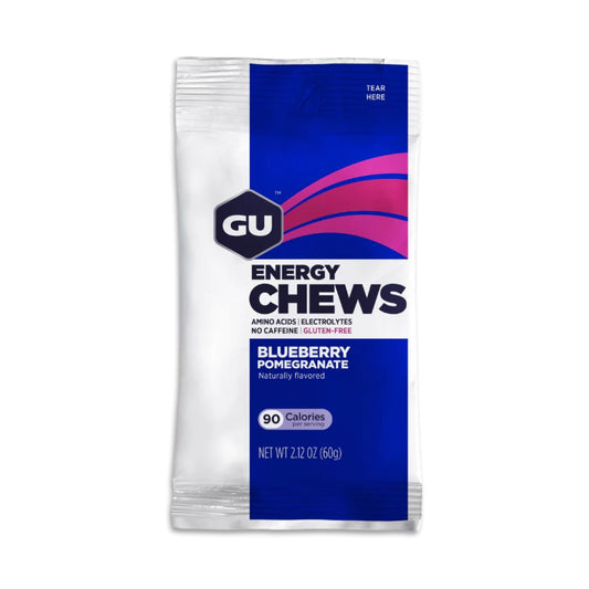 GU Energy Chews - Blueberry Pomegranate - Pack of 12