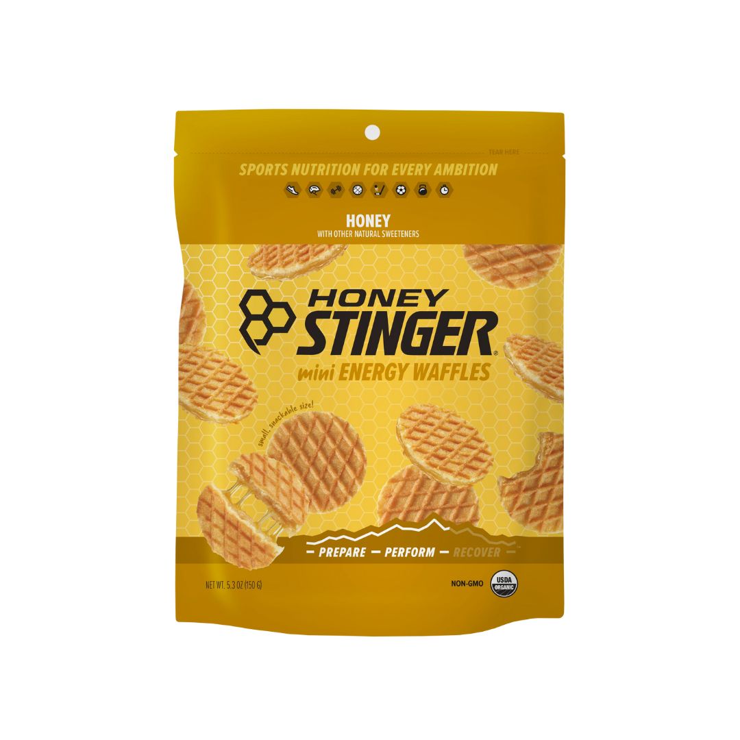 HONEY STINGER Mini Energy Waffles - Honey - 5.3 oz / 150 g