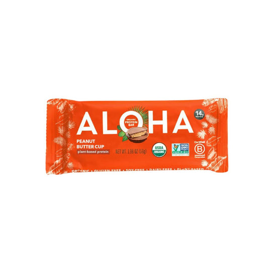 ALOHA Protein Bar - Peanut Butter Cup - Pack of 12