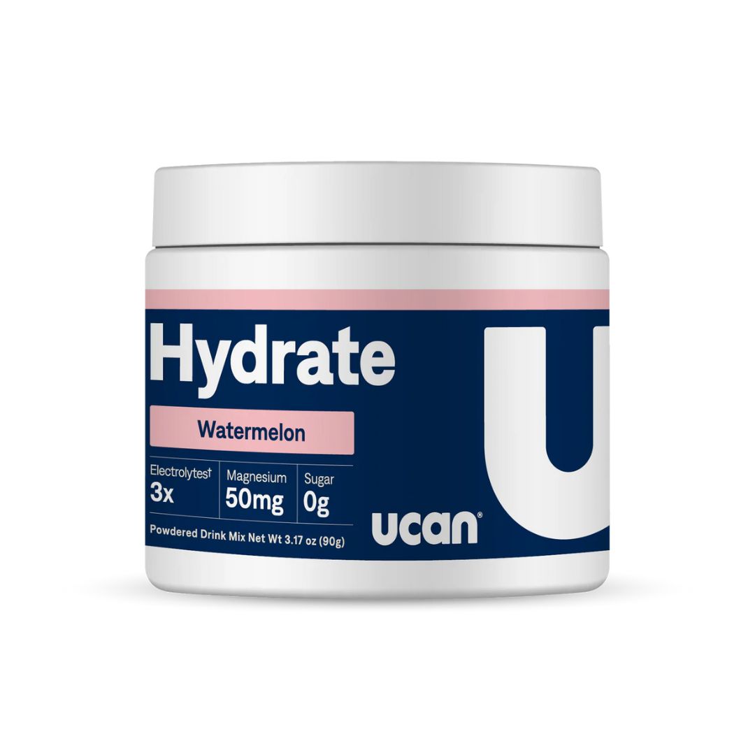 UCAN Hydrate Electrolyte Drink Mix - Watermelon - 30 Servings