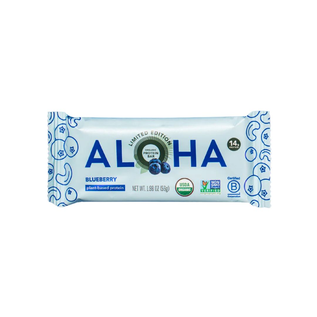 ALOHA Protein Bar - Blueberry - Pack of 12