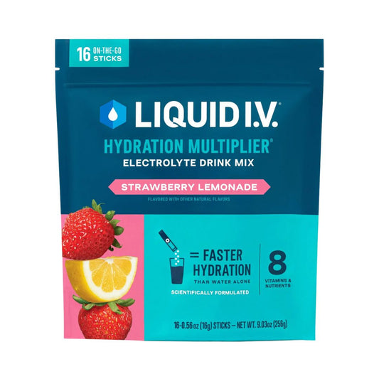 LIQUID I.V. Hydration Multiplier Drink Mix - Strawberry Lemonade