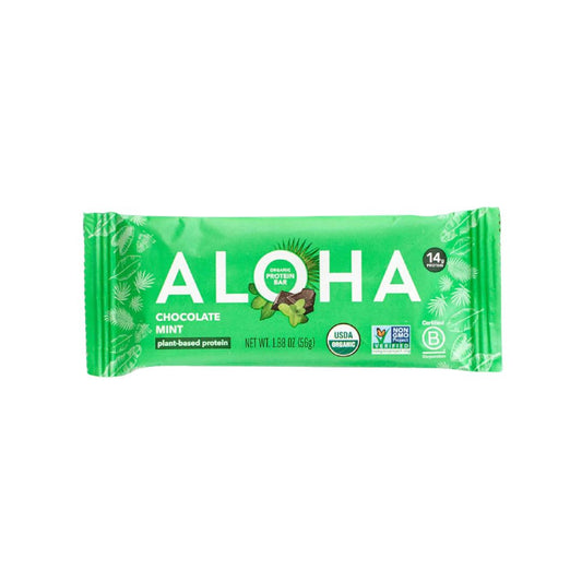 ALOHA Protein Bar - Chocolate Mint - Pack of 12