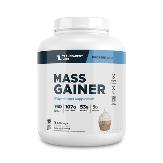 TRANSPARENT LABS Mass Gainer - Sweet Vanilla