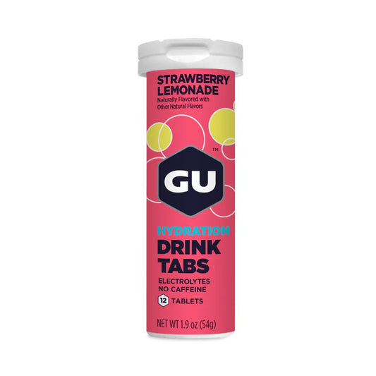 GU Hydration Drink Tabs - Strawberry Lemonade - Pack of 4