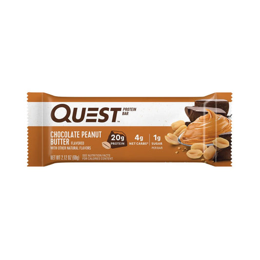 QUEST NUTRITION Protein Bar - Chocolate Peanut Butter - Pack of 12