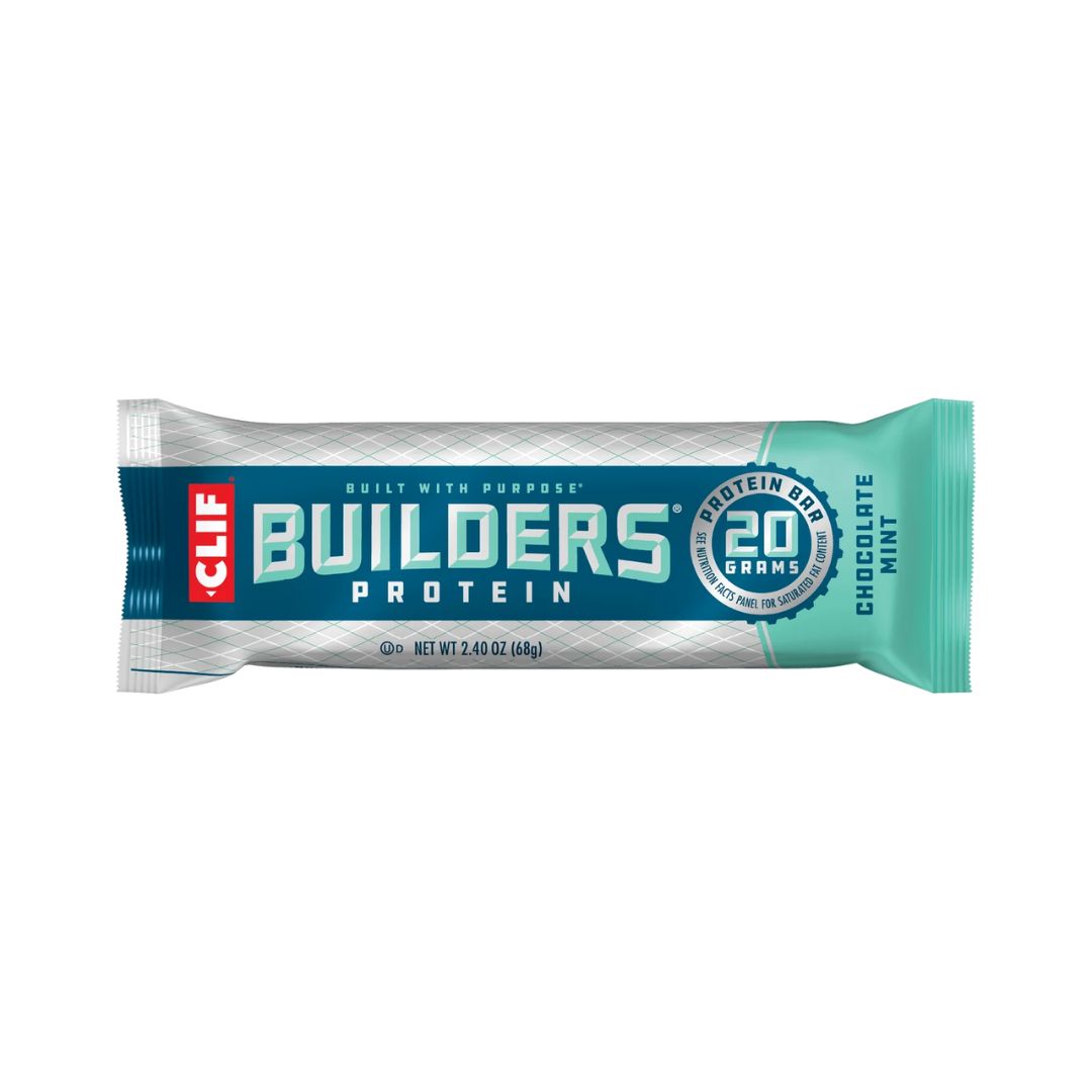 CLIF BUILDERS Protein Bar - Chocolate Mint - Pack of 12