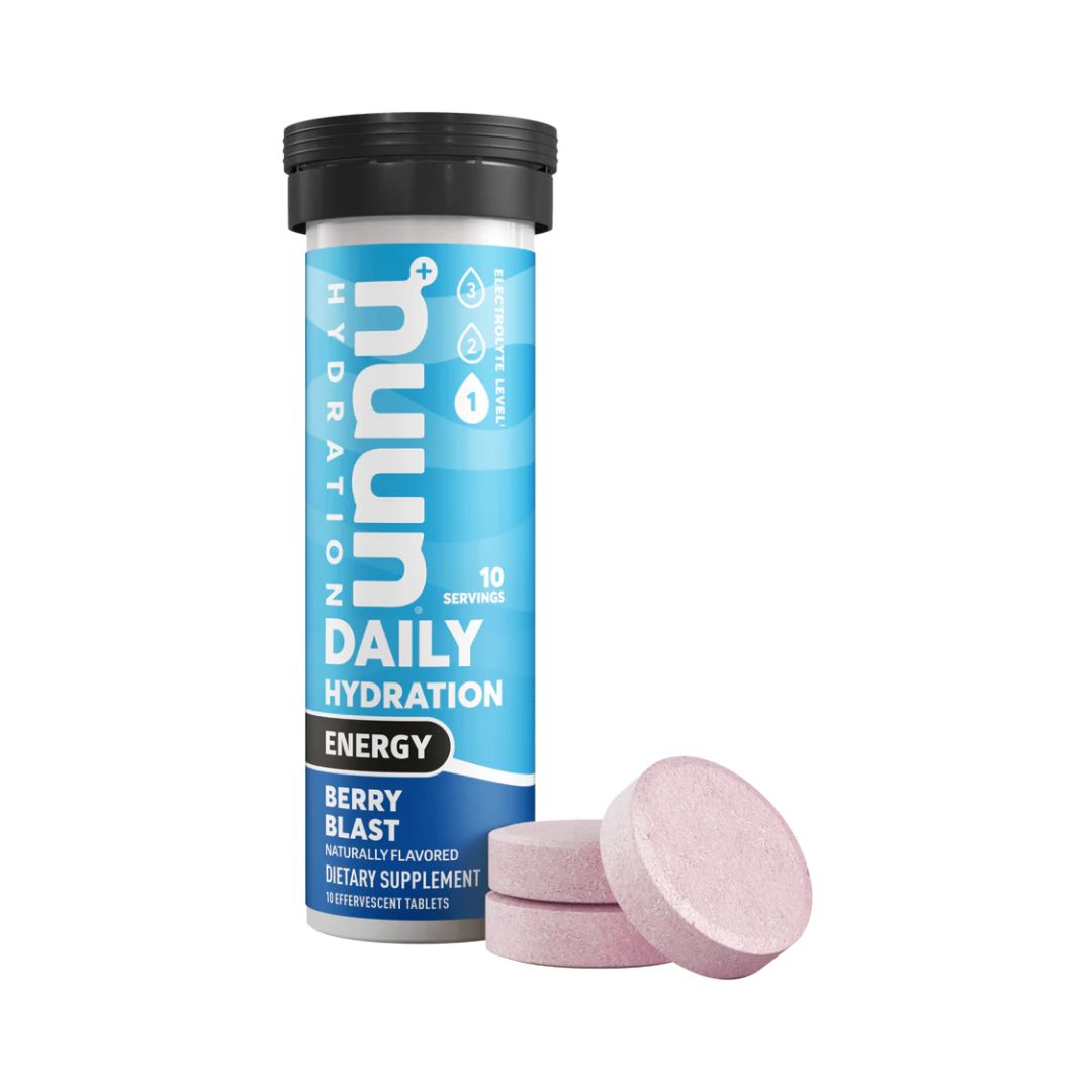 NUUN Energy Tablets - Berry Blast - Pack of 8