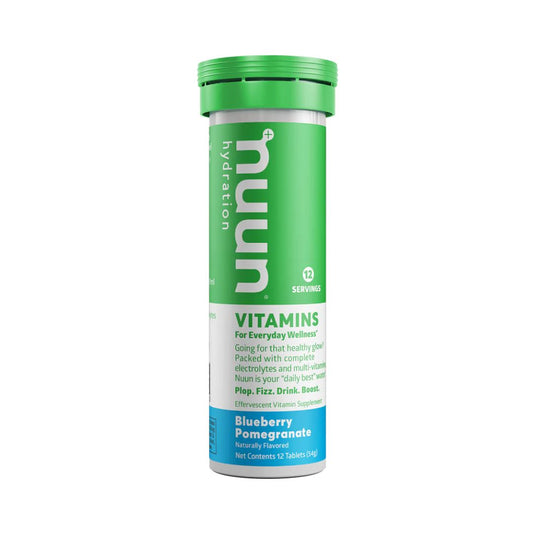 NUUN Vitamins Tablets - Blueberry Pomegranate - Pack of 8