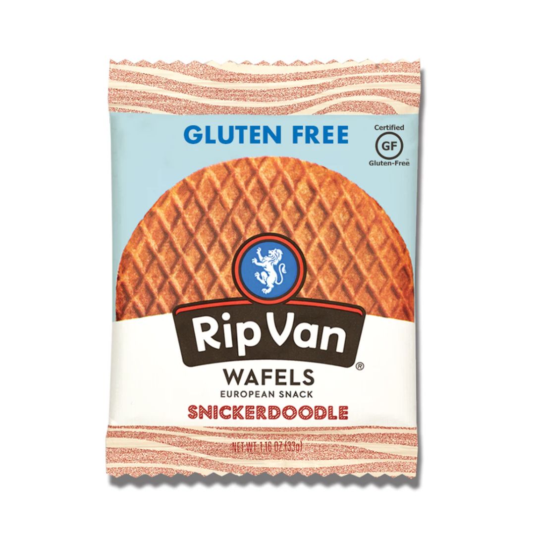 RIP VAN Gluten-Free Wafels - Snickerdoodle - Pack of 12