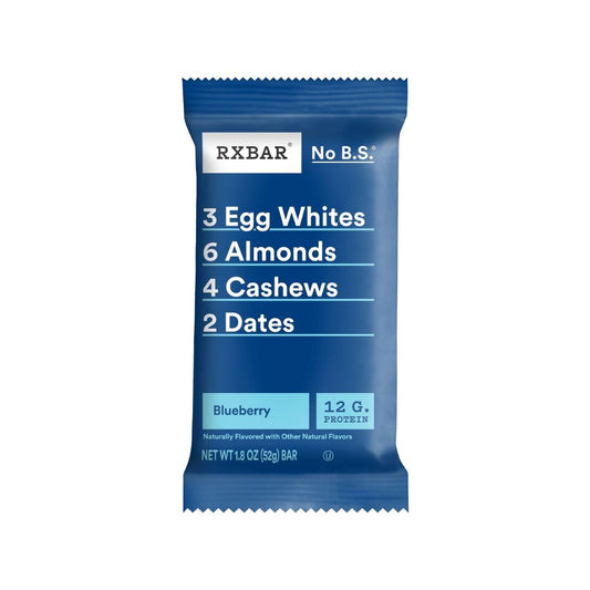 RXBAR Protein Bar - Blueberry - Pack of 12