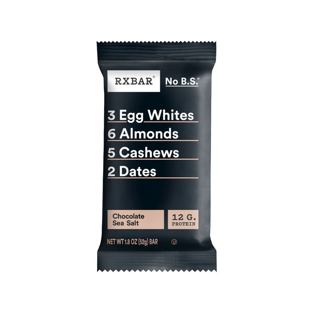 RXBAR Protein Bar - Chocolate Sea Salt - Pack of 12