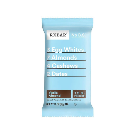 RXBAR Protein Bar - Vanilla Almond - Pack of 12