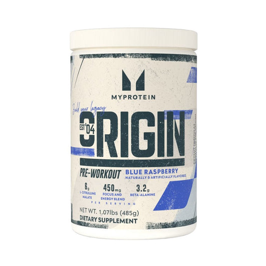 MYPROTEIN Origin Pre-Workout - Blue Raspberry