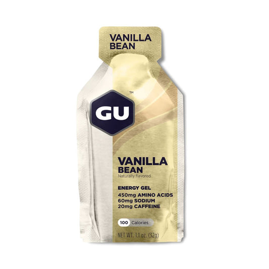 GU Original Energy Gel - Vanilla Bean - Pack of 8