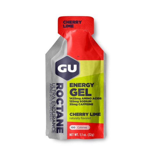 GU ROCTANE Energy Gel - Cherry Lime - Pack of 24