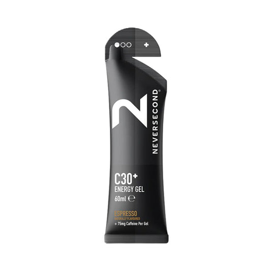 NEVERSECOND C30+ Energy Gel - Espresso - Pack of 12