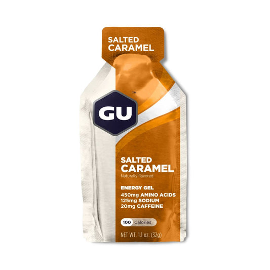 GU Original Energy Gel - Salted Caramel - Pack of 8