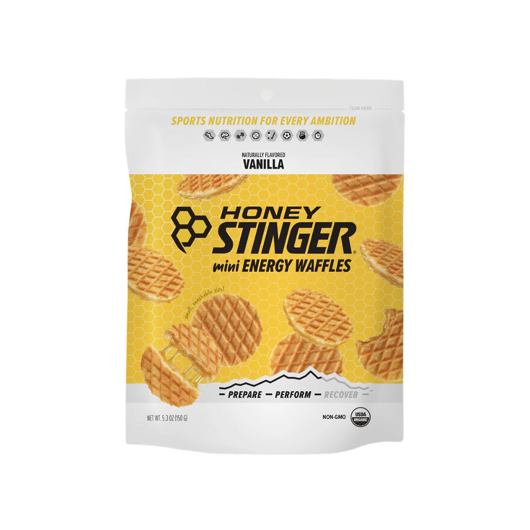 HONEY STINGER Mini Energy Waffles - Vanilla - 5.3 oz / 150 g