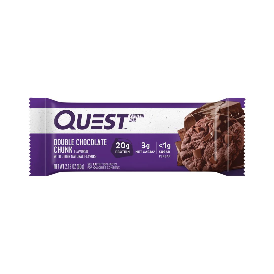 QUEST NUTRITION Protein Bar - Double Chocolate Chunk - Pack of 12