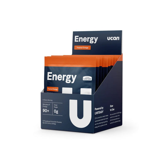 UCAN Energy Drink Mix - Tropical Orange - Pack of 12