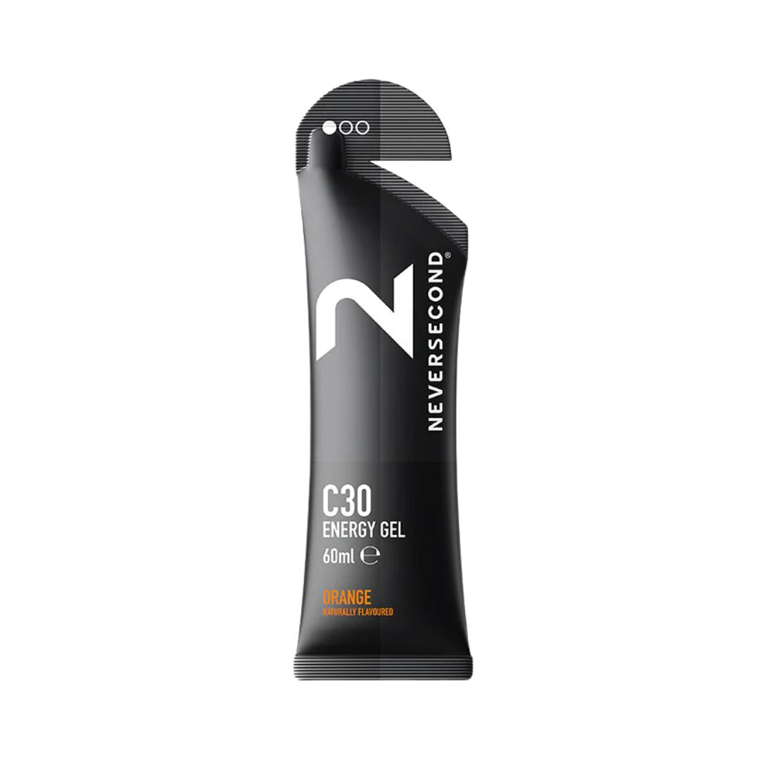 NEVERSECOND C30 Energy Gel - Orange - Pack of 12