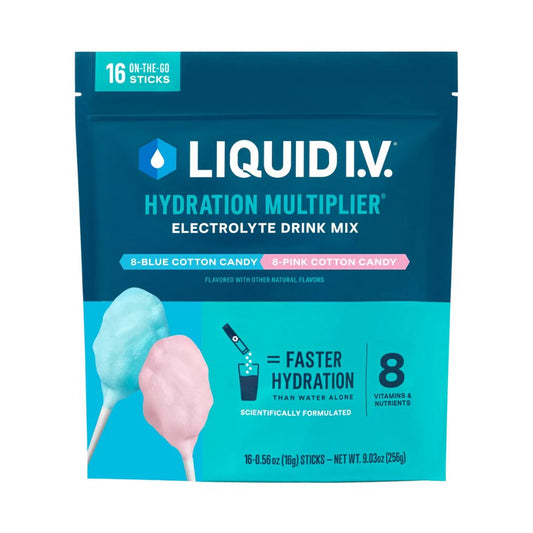 LIQUID I.V. Hydration Multiplier Drink Mix - Cotton Candy