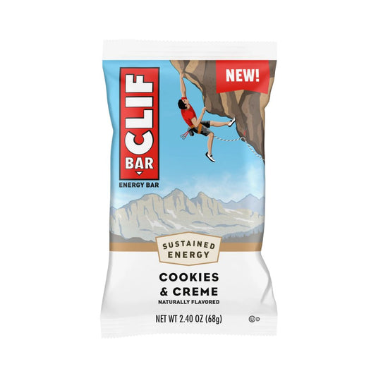 CLIF BAR Energy Bar - Cookies & Creme - Pack of 12